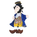 Домашний кукольный театр Перчаточная кукла Барон Мунхгаузен 22 см