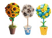 Подарок от родительского комитета Топиарий своими руками Набор для детского творчества от 10 штук