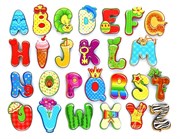 Английский алфавит магнитный "Веселый" Мастер игрушек