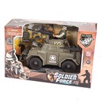 Броневик спецназа с аксессуарами и солдатиком игровой набор Soldier Force Chap Mei