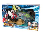 Игровой набор с пиратами Капитан на плоту Chap Mei