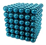 NEOCUBE Магнитный конструктор НЕОКУБ 5 мм Альфа 216 сфер голубой SKY