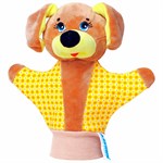 Развивающая игрушка рукавичка Перчаточная кукла Собачка Мякиши