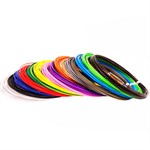 Набор пластика для 3D ручек: ABS-15  по 10 метров  15 цветов в коробке