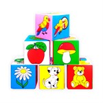 Предметы Кубики Предметы Развивающая игрушка Мякиши 001