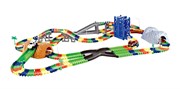 Гибкий трек для машинок "Большое путешествие" 2 машинки конструктор 1 Toy 317 деталей