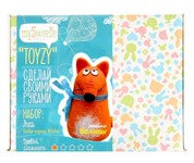 Валяние игрушки из шерсти Лиса TOYZY