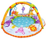 Развивающий коврик с дугой для малышей "Подводный мир" S+S BAMBINI
