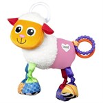 Подвеска мягкая погремушка-шуршалка Овечка Шереми Tomy Lamaze