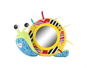 Мягкая игрушка-погремушка Улитка Мишель с зеркальцем Tomy Lamaze