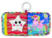 Подвеска мягкая погремушка книжка-шуршалка Лошадка Тилли Tomy Lamaze