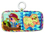 Подвеска мягкая погремушка книжка-шуршалка Пират Пит Tomy Lamaze