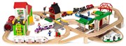 BRIO Deluxe World Set Деревянная железная дорога Город БРИО Супер Делюкс 33870