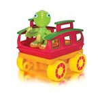 Поезд Динозавров  подвижная фигурка Тайни с вагончиком