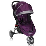 Baby Jogger City Mini Single Прогулочная коляска трёхколёсная фиолетово-серый