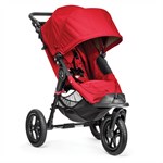 Baby Jogger City Elite Single Прогулочная коляска трёхколёсная красный