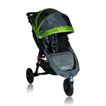 Baby Jogger City Mini GT Single Прогулочная коляска трёхколёсная серо-зеленый
