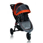 Baby Jogger City Mini GT Single Прогулочная коляска трёхколёсная серо-оранжевый