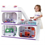 Кукольный домик коттедж Конфетти Огонёк С-1330