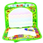 Коврик для рисования водой зеленый в чемоданчике AquaArt 1Toy