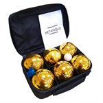 Петанк набор шаров для игры Боча золотые ecoBalance