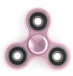 Спиннер игрушка антистресс Fidget Spinner металлический розовый Red Line