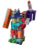 Трансформер Трансбот Боевой расчет Робот Мегабот MEGABOT комплект 10 цифр 1Toy