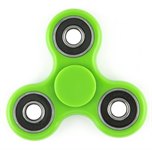 Спиннер игрушка антистресс Fidget Spinner пластиковый зеленый Red Line