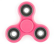 Спиннер игрушка антистресс Fidget Spinner пластиковый розовый Red Line