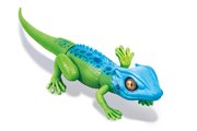 Робо Ящерица Индо-китайская лесная Robo Alive ZURU зеленая Т10993