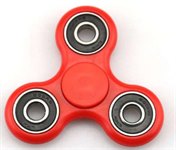 Спиннер игрушка антистресс Fidget Spinner пластиковый красный GYRO