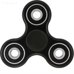 Спиннер игрушка антистресс Fidget Spinner пластиковый черный GYRO