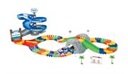Гибкий трек для машинок "Полицейский участок" с машинкой свет 134 детали