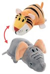Вывернушка плюшевая Тигр Слон 35 см 1 Toy