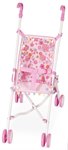 DeCuevas Коляска-трость для кукол розовые цветы 56 см серия City 90097