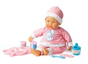 Кукла Пупс озвученная, кушает с ложечки с набором для кормления FALCA TOYS 48 см