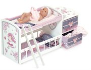 Кроватка для куклы двухъярусная серия Мария 80 см DeCuevas Toys