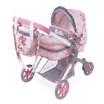 Коляска трансформер 3 в 1 для куклы серия Мария 75 см DeCuevas