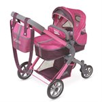 Коляска трансформер 3 в 1 для куклы серия Сити 75 см DeCuevas