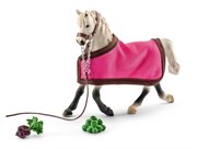 Арабская кобыла с покрывалом Фигурка лошади для конюшни Schleich 41447