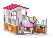 Стойло с Лузитанской кобылой игровой набор для конюшни Schleich 42368