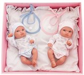 Куклы двойняшки Antonio Juan Munecas младенцы Пепито и Лолита 21 см