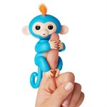Интерактивная обезьянка Fingerlings Борис синяя WowWee