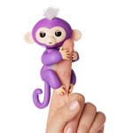 Интерактивная обезьянка Fingerlings Мия фиолетовая WowWee