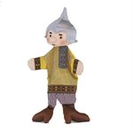 Домашний кукольный театр Перчаточная кукла Богатырь 22 см Тайга