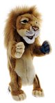 Лев мягкая игрушка на руку для кукольного театра 28 см Hansa