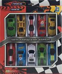 Металлические машинки гоночные Драйв 8см набор 10шт 1 Toy