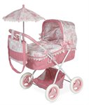 Коляска для куклы с сумкой и зонтиком серии Даниэла 65 см DeCuevas Toys