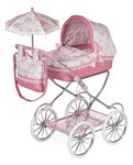 Коляска с сумкой и зонтиком (пластиковая сетка) серии Даниэла 81 см DeCuevas Toys