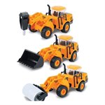 Набор машинок строительная техника Экскаватор Каток Молот Zhorya